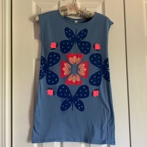 Dress for kids by Tea, size 7, blue